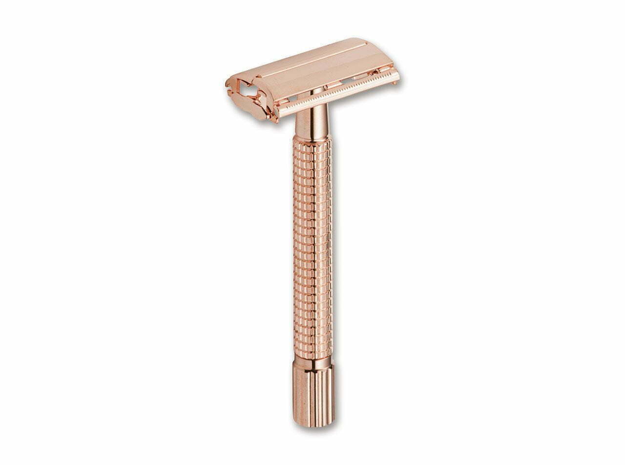 Böker Manufaktur Solingen Safety Razor Butterfly L Rose Gold