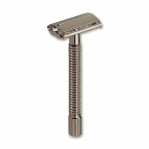Böker Manufaktur Solingen Safety Razor Butterfly L Gunmetal Grey