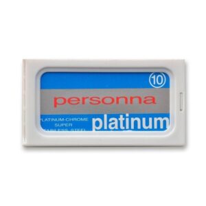Personna 10 Platinum Red Double Edge Razor Blades