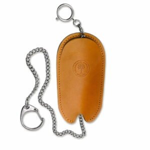 Böker Manufaktur Solingen Leather Pouch with Chain