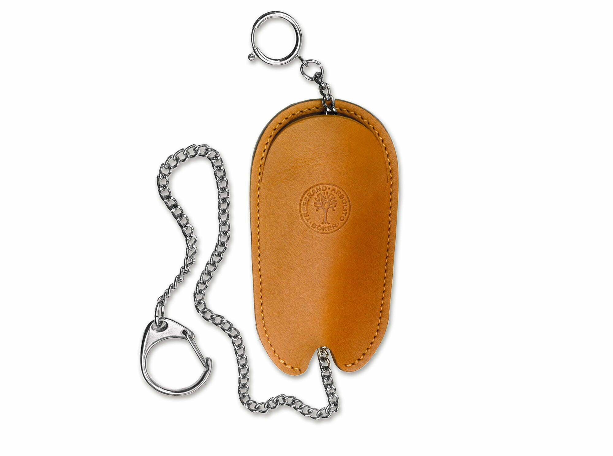 Böker Manufaktur Solingen Leather Pouch with Chain