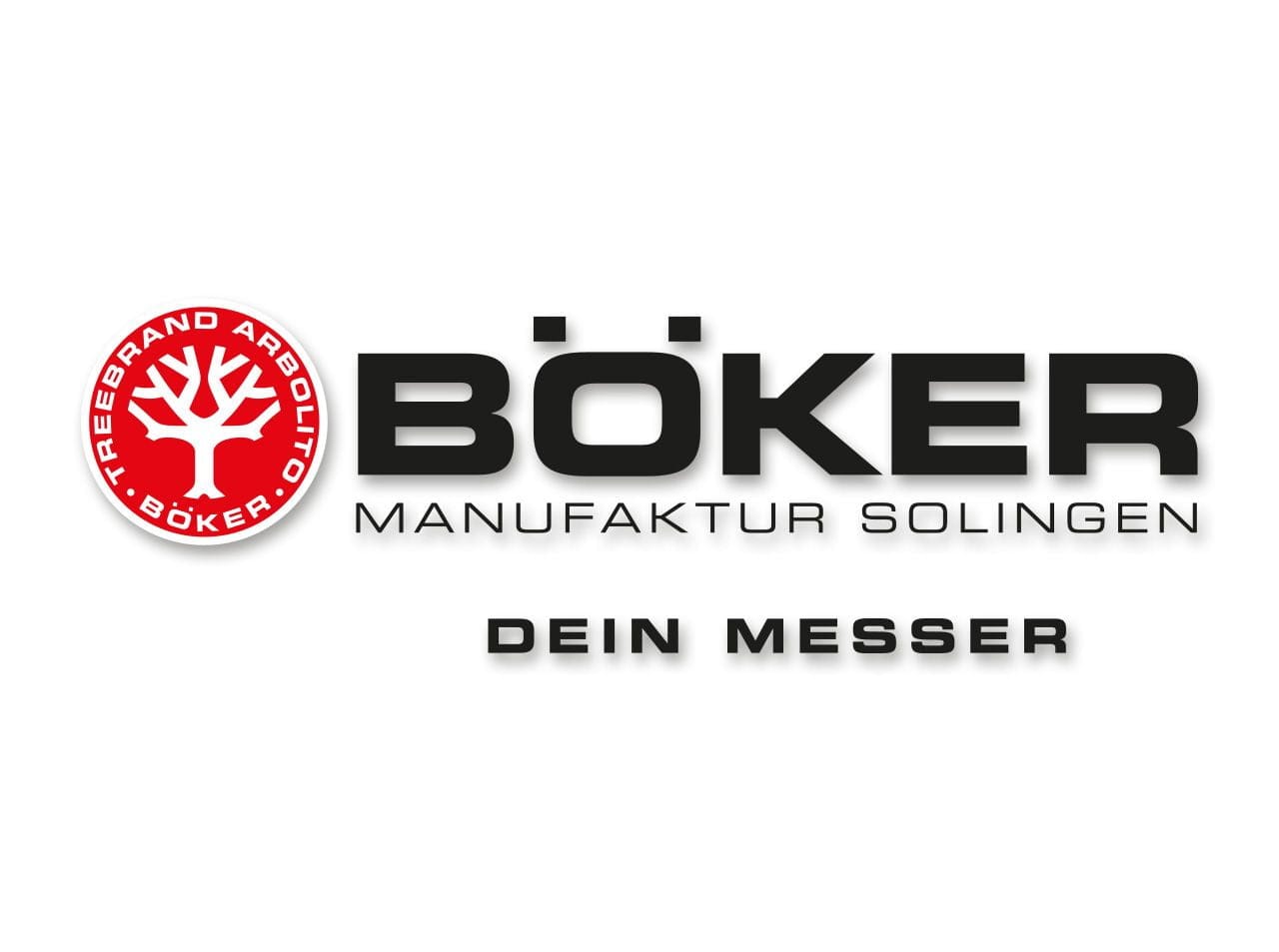 Böker Manufaktur Solingen Car Sticker Black