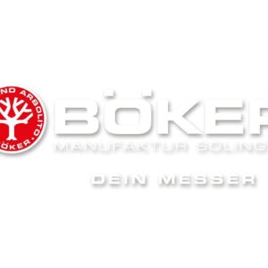 Böker Manufaktur Solingen Car Sticker White