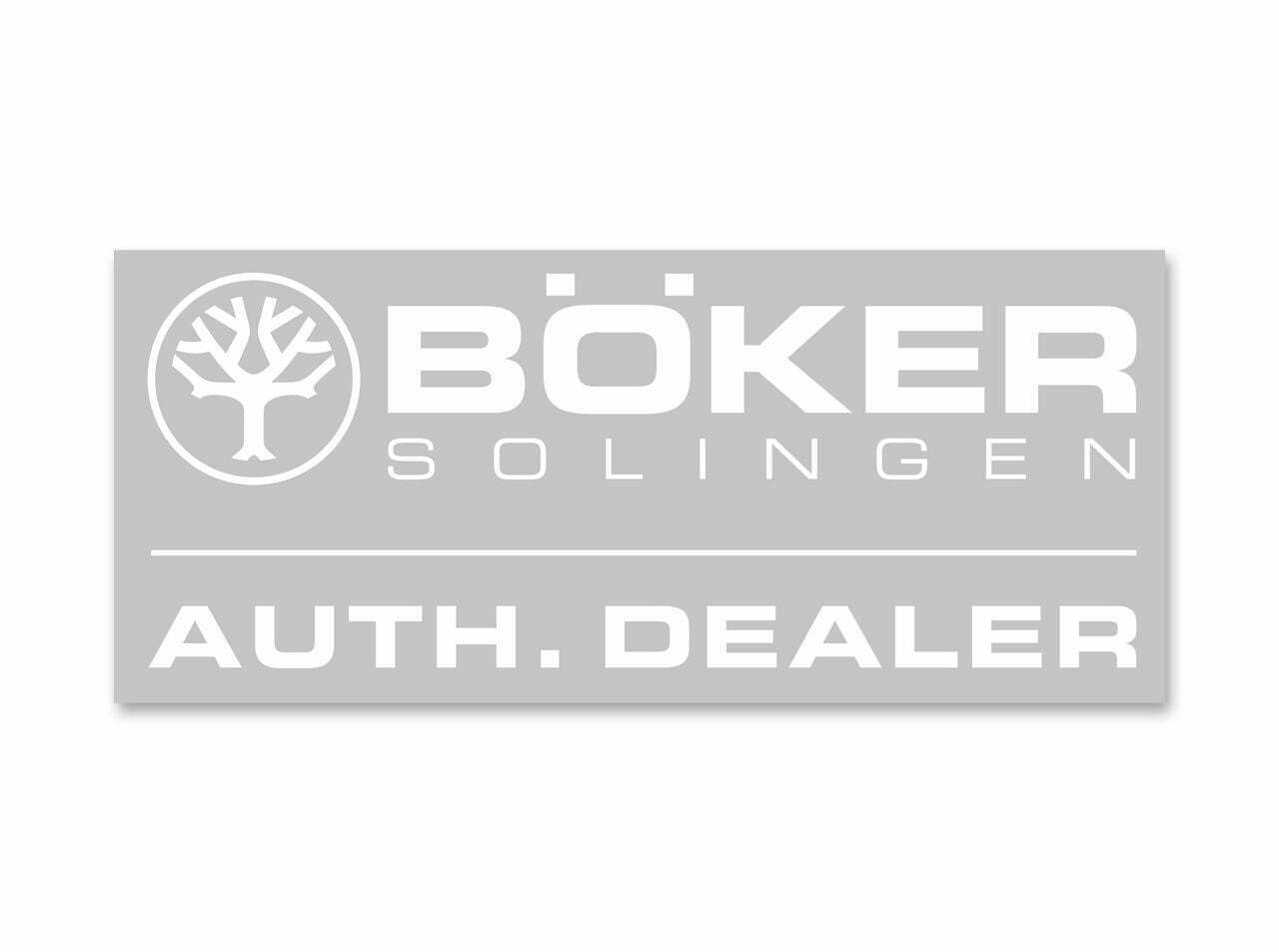 Böker Manufaktur Solingen Sticker Dealer