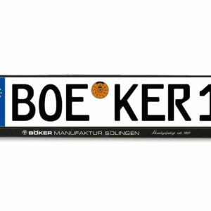 Böker Manufaktur Solingen Licence Plate Holder