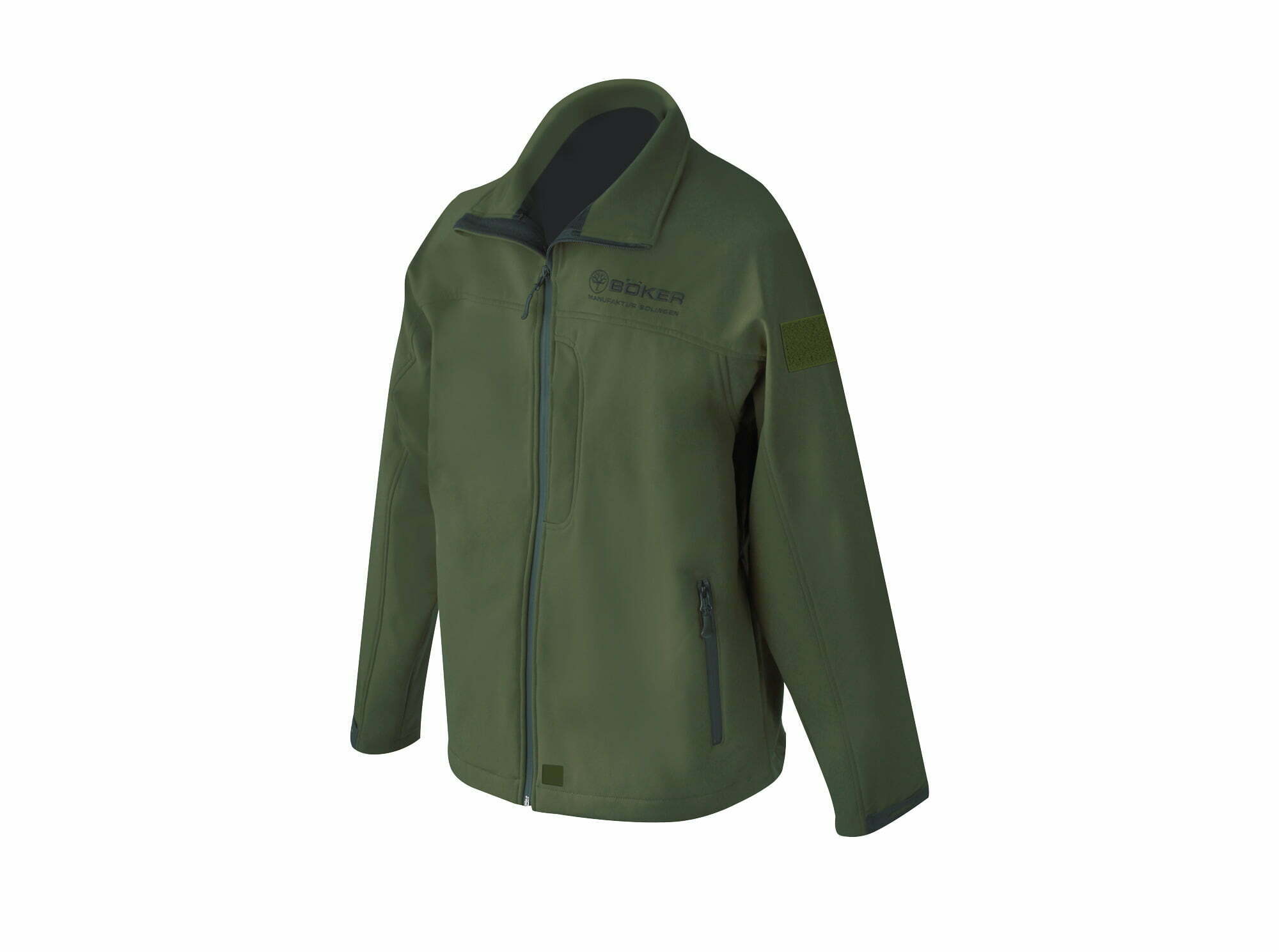 Böker Manufaktur Solingen Softshell-Jacket Olive S