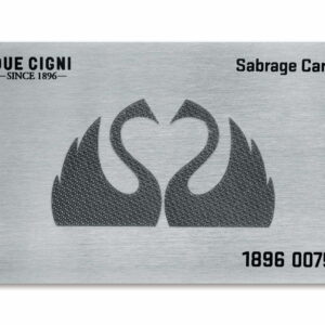 Due Cigni Sabrage Card