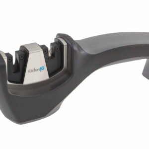 KitchenIQ Straight Edge Pull-Thru Knife Sharpener
