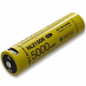 Nitecore Battery 21700 NL2150R 5000 mAh