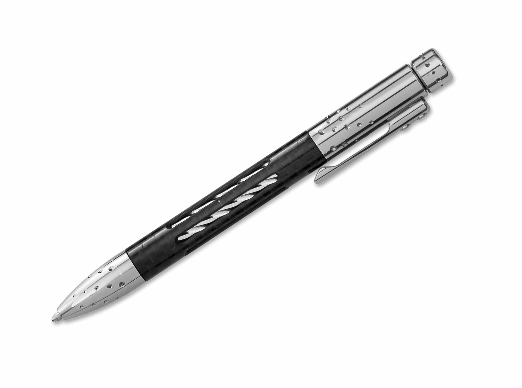 LionSteel Nyala Pen Carbon Shiny Grey