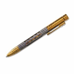 LionSteel Nyala Pen Damascus Shiny Bronze