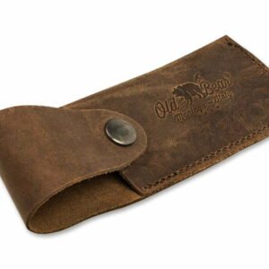 Old Bear Leather Pouch Large