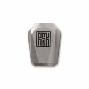 Real Steel Titanium Bead Pyramid Silver