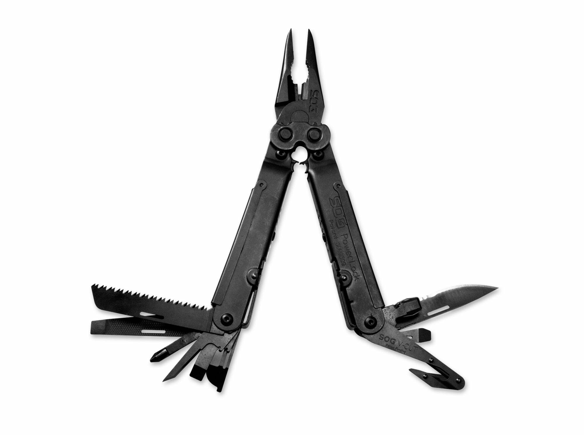 SOG PowerLock V-Cutter Black