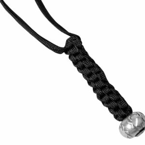 Spyderco Pewter Bead Lanyard