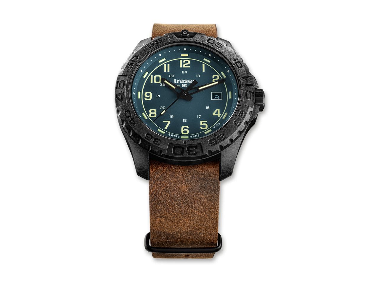 Traser P96 OdP Evolution Petrol Leather