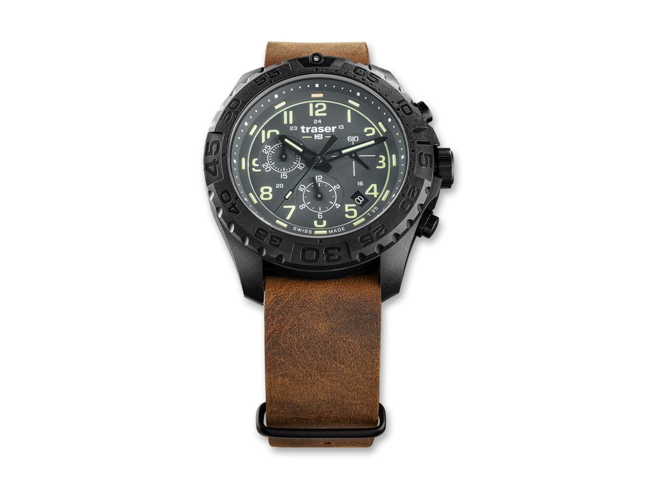 Traser P96 OdP Evolution Chrono Grey Leather