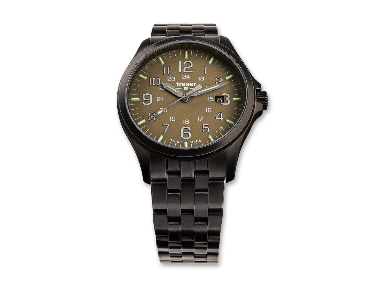 Traser P67 Officer Pro Gunmetal Khaki Steel