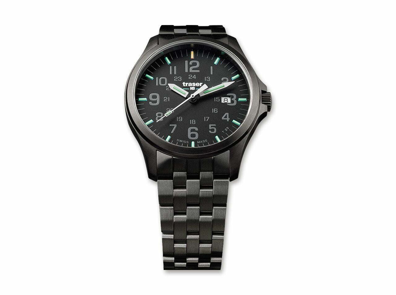 Traser P67 Officer Pro Gunmetal Black Steel