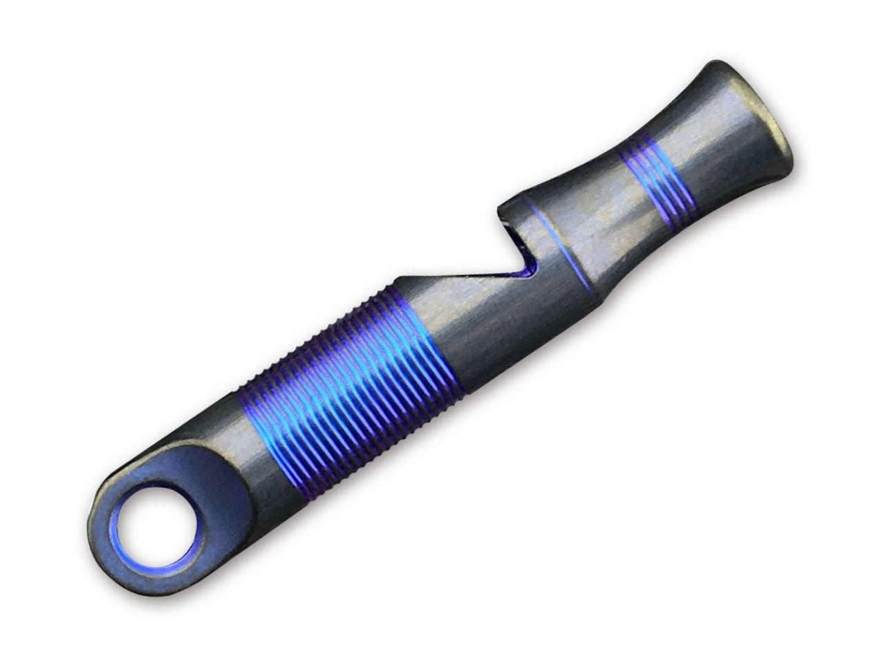 WE Knife Emergency Whistle A-05B Blue