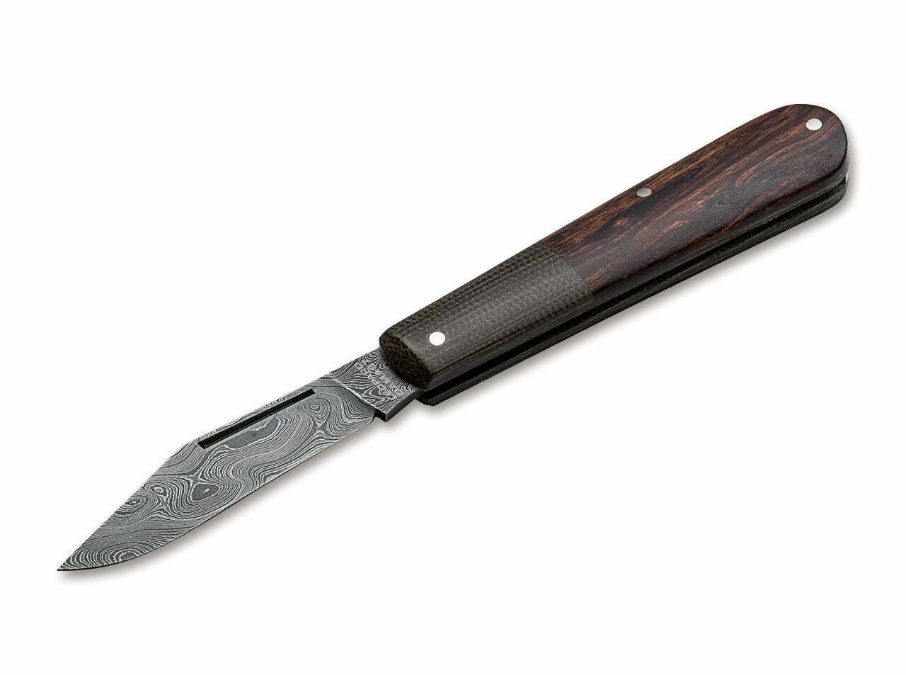 Böker Manufaktur Solingen Barlow Integral Leopard-Damascus