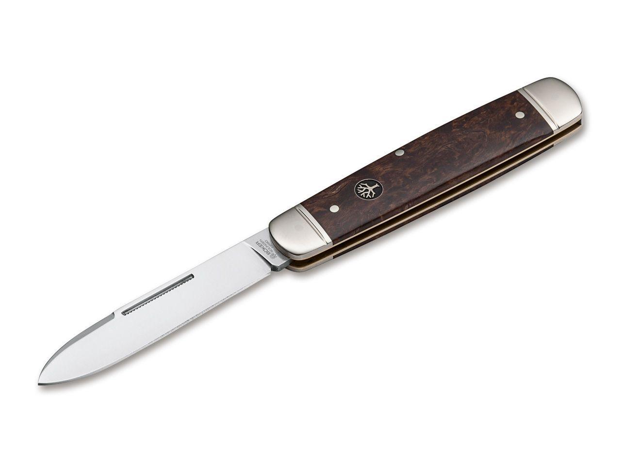 Böker Manufaktur Solingen Cattle Knife Curly Birch