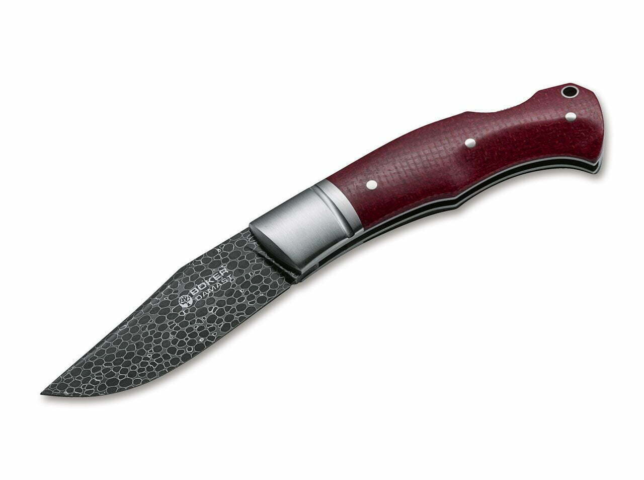 Böker Manufaktur Solingen Boxer Damascus