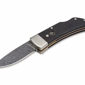Böker Manufaktur Solingen Pocket Bog Oak Damascus