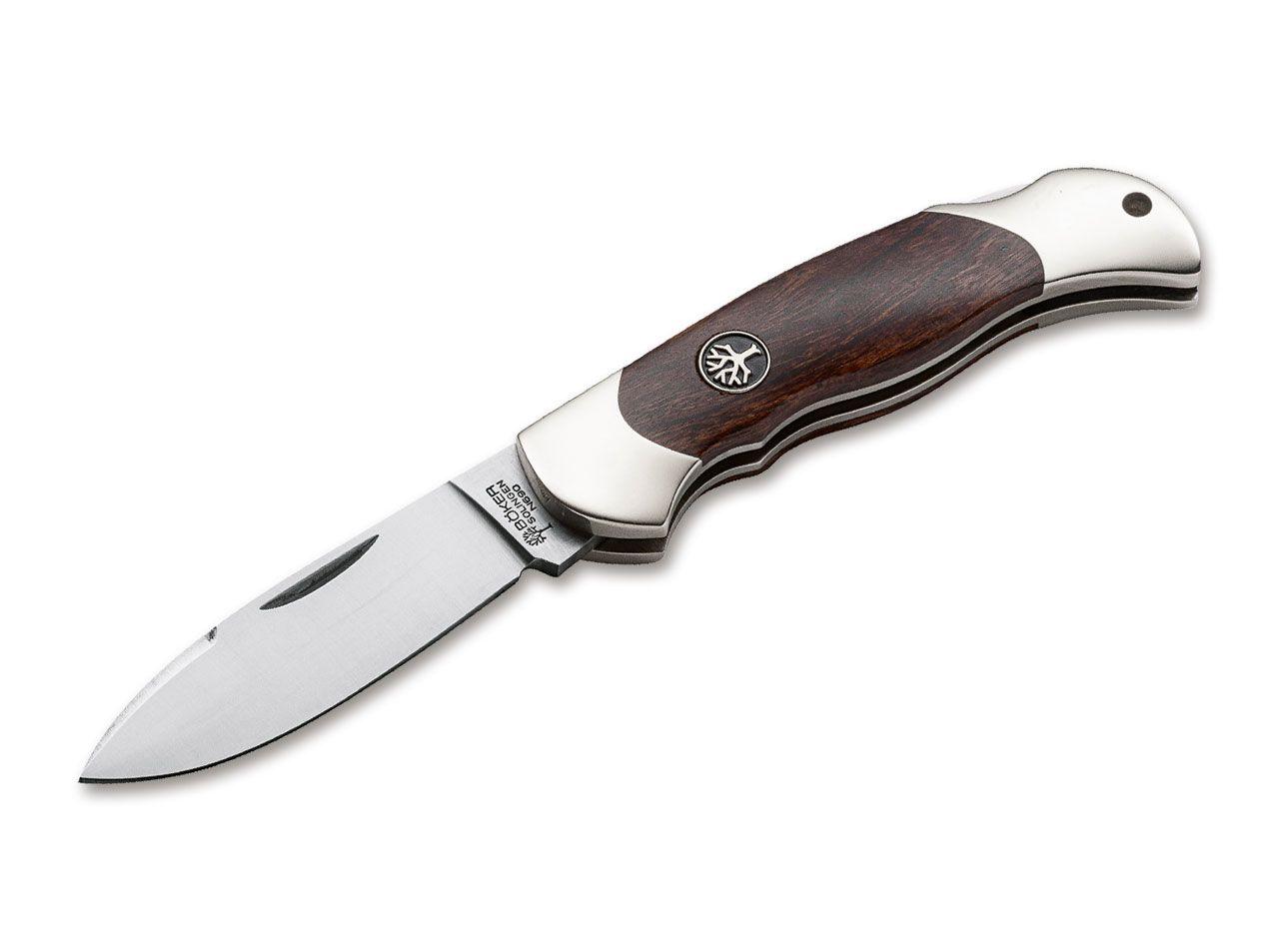 Böker Manufaktur Solingen Junior Scout Spearpoint Desert Ironwood