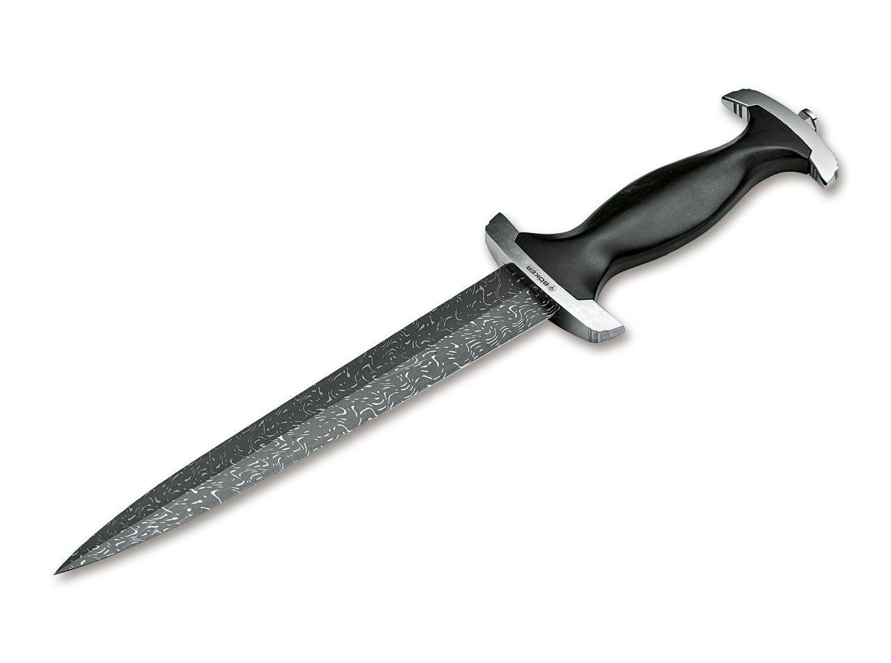 Böker Manufaktur Solingen Swiss Dagger Mosaic Damascus