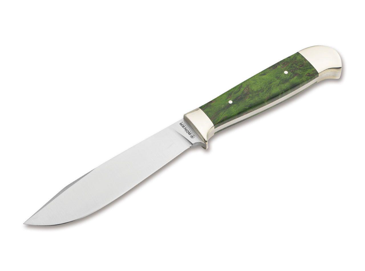 Böker Manufaktur Solingen Försternicker Curly Birch Green