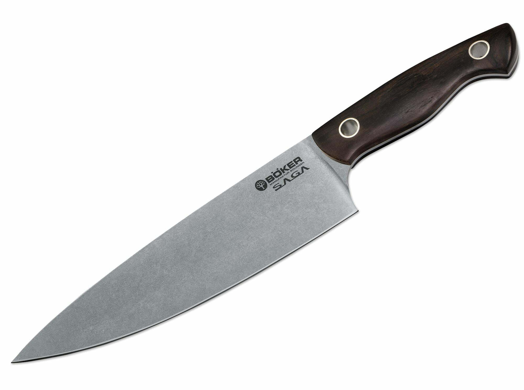 Böker Manufaktur Solingen Saga Chef's Knife Grenadill