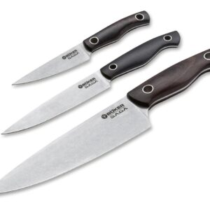 Böker Manufaktur Solingen Saga Grenadill Knife Set