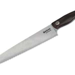 Böker Manufaktur Solingen Saga Bread Knife Grenadill