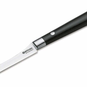 Böker Manufaktur Solingen Damascus Black Vegetable Knife