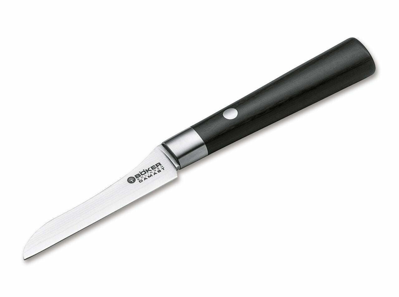 Böker Manufaktur Solingen Damascus Black Vegetable Knife