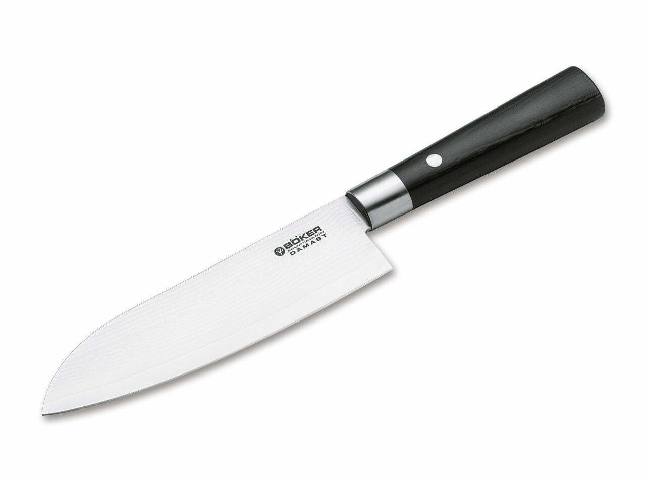 Böker Manufaktur Solingen Damascus Black Santoku