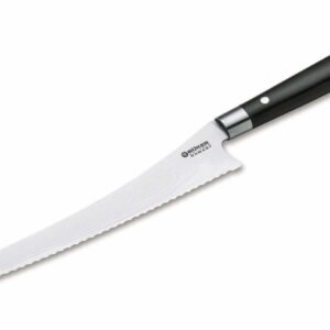 Böker Manufaktur Solingen Damascus Black Bread Knife