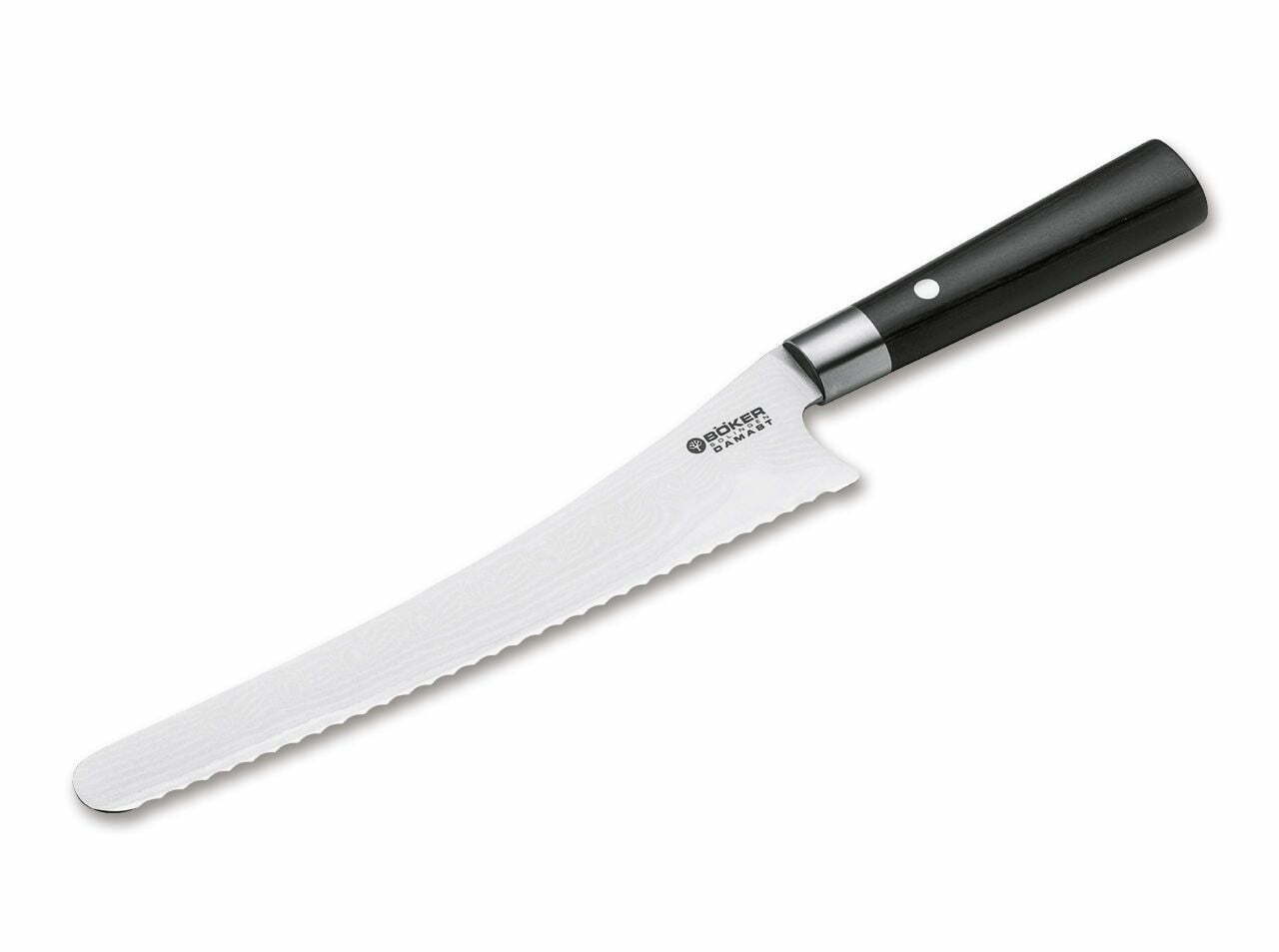 Böker Manufaktur Solingen Damascus Black Bread Knife