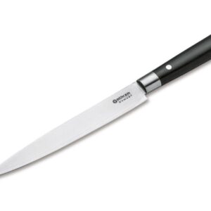 Böker Manufaktur Solingen Damascus Black Carving Knife