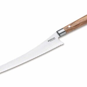 Böker Manufaktur Solingen Damascus Olive Bread Knife