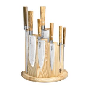 Böker Manufaktur Solingen Damascus Olive Set