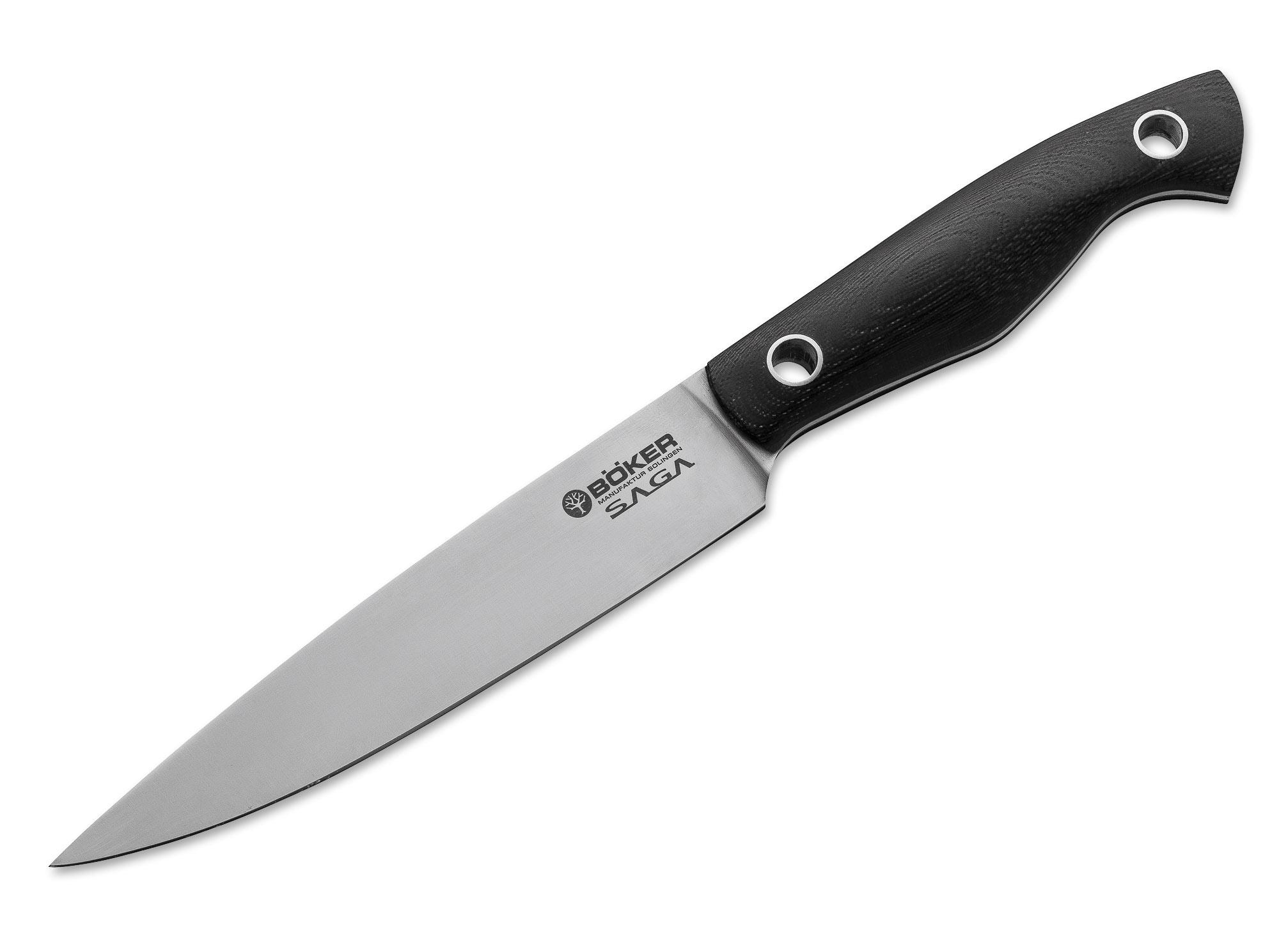 Böker Manufaktur Solingen Saga Utility Knife G10 Satin
