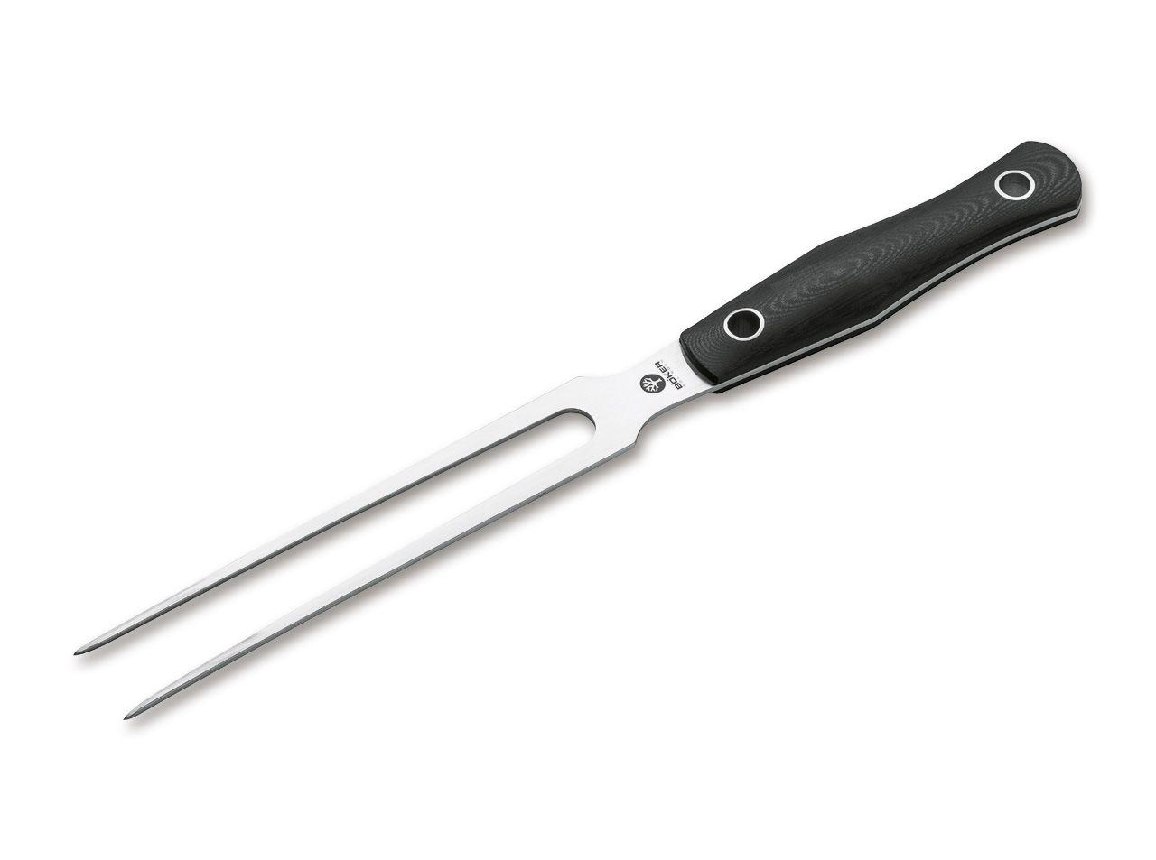 Böker Manufaktur Solingen Saga Meat Fork G10 Satin