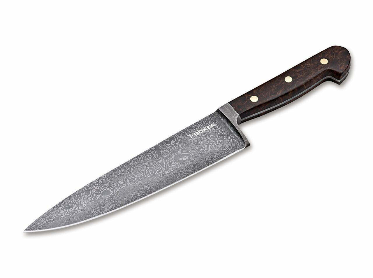 Böker Manufaktur Solingen Patina Damascus Chef's Knife