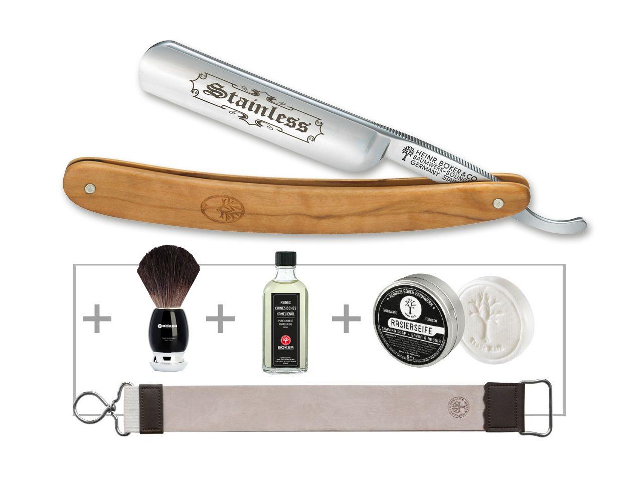 Böker Manufaktur Solingen Stainless Olive Set