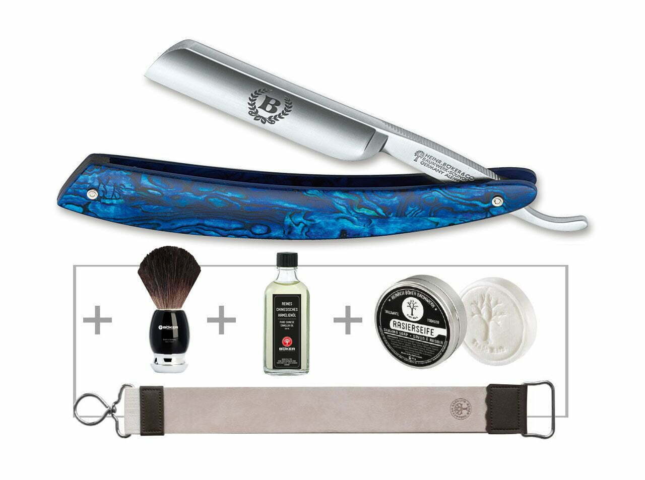 Böker Manufaktur Solingen Paua Set
