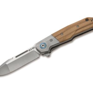 MKM Clap Olive Wood Titanium Bolster