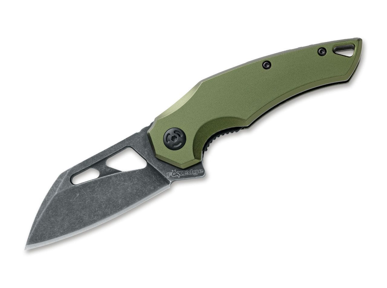 Fox Knives Atrax Aluminium OD Green