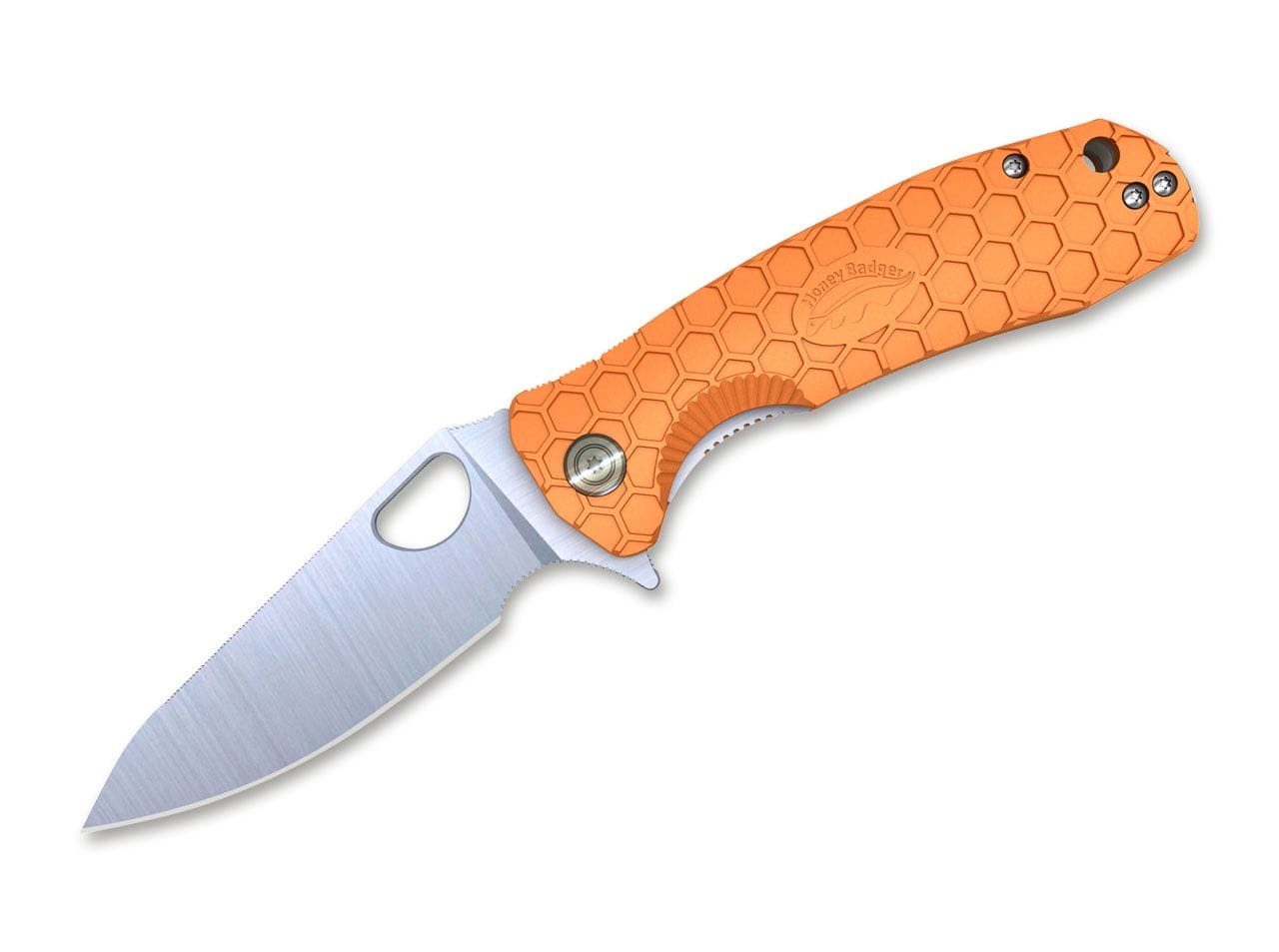 Honey Badger Leaf Large Orange